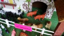 La Hotte aux Jouets Réf Patu 371 - La Ferme - Ferme & Moulin Les Patureaux avec Animaux en Boite