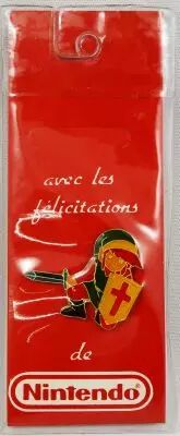 La L�gende de Zelda - Link - Pin\'s M�tal Promotionnel Club Nintendo 1988