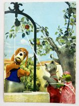 La Maison de Toutou - Carte Postale Yvon (1967) - #05 Toutou :  Il faut tenir bon les amies,...