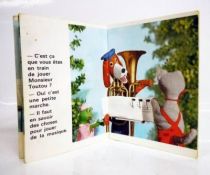 La Maison de Toutou - Merchandising - Mini-Album Editions Gautier-Languereau Toutou musicien - ORTF 1970