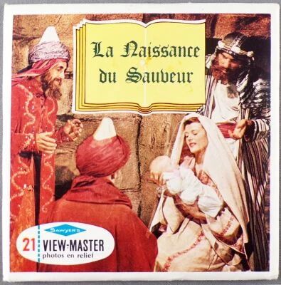La Naissance du Sauveur - Livret & 3 Disques View-Master 3D R�f. B 485 -F