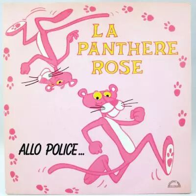 La Panth�re Rose - Allo Police - Disque 45Tours - Bande Originale - RCA Records 1982