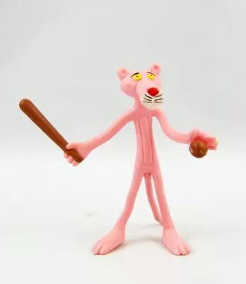 La Panth�re Rose - Figurine Flexible San Carlo Promotion - Baseballeur