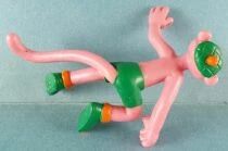 La Panth&egrave;re Rose - Figurine Pvc Bully 1983 - Panth&egrave;re Rose Pilote Cycliste