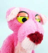 La Panth&egrave;re Rose - United Artists / Profran 1982 - Peluche 40cm Panth&egrave;re Rose 