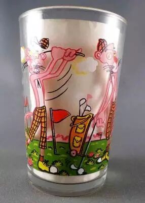 La Panth�re Rose - Verre � moutarde Amora 1983 - Le Golf avec des Oeufs