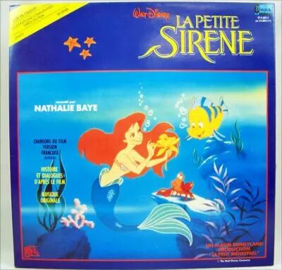 La Petite Sirène - Disque-Histoire Racontée 33T - Ades Records / Le