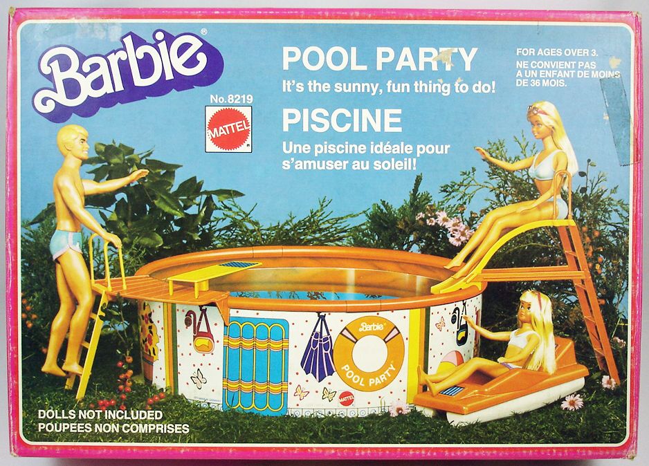 la piscine de barbie