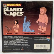 La Planète des Singes - Medicom Kubrick - Taylor &  Statue of Liberty w/ Nova & stallion