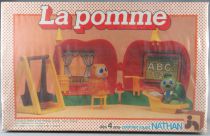 La Pomme - Playset & Figurines - Nathan 1979 Réf 590300 Neuf Boite