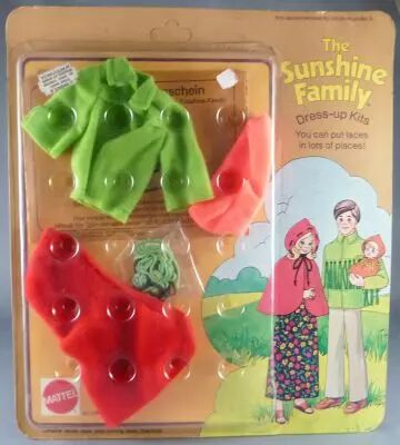 La Sunshine Family - Dress-up Kit \'\'Laces\'\' - Mattel R�f 7266 1