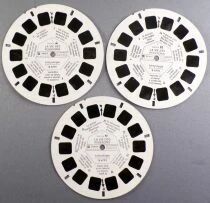 La Vie des Poissons Ichtyologie - 3 Disques View-Master 3D sans Pochette R&eacute;f. B 679-F