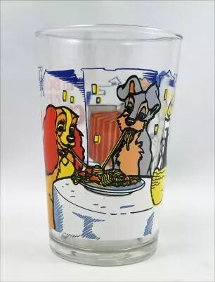 Lady and the Tramp - Ducros mustard glass