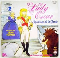 Lady Oscar - Mini-LP Book-Record - Lady Oscar, Guard Captain - Ades / Le Petit Menestrel Records 1986