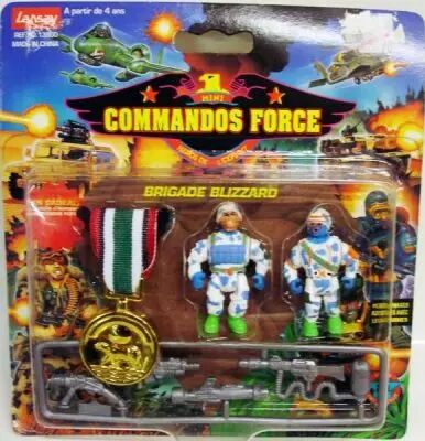 Lansay - Commandos Force - Brigade Blizzard avec M�daille d\'Or