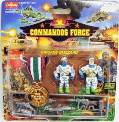 Lansay - Commandos Force - Brigade Blizzard avec M�daille de Bronze