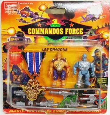 Lansay - Commandos Force - Enemy Dragons with Bronze Medal