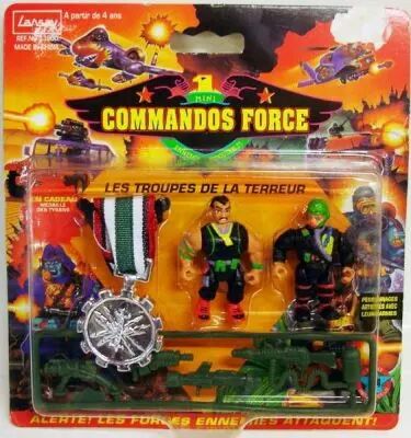 Lansay - Commandos Force - Les Troupes de la Terreur avec M�daille d\'Argent