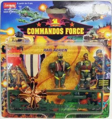 Lansay - Commandos Force - Raid A�rien avec M�daille de Bronze