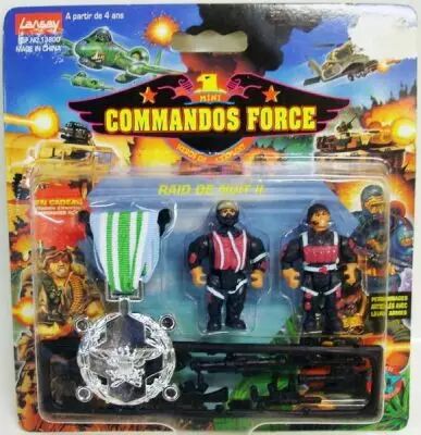 Lansay - Commandos Force - Raid de Nuit II avec M�daille d\'Argent