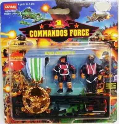 Lansay - Commandos Force - Raid de Nuit II avec M�daille de Bronze