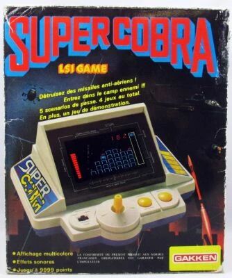 Lansay / Gakken LSI Game - Table Top - Super Cobra (in French box)