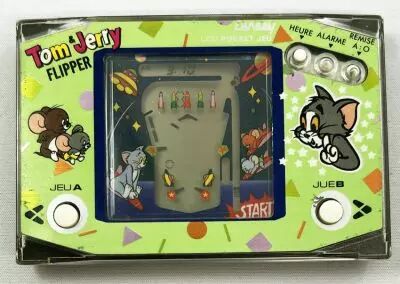 Lansay - LCD Pocket Game - Tom & Jerry, Flipper (Loose)