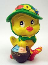 Lapin & Caneton - Figurine PVC Maia Borges - Caneton avec chapeau vert