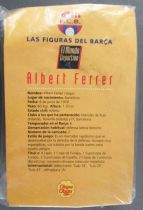 Las Figuras del Barça 1995 - Chupa Chups Pvc Figure - Albert Ferrer Mib