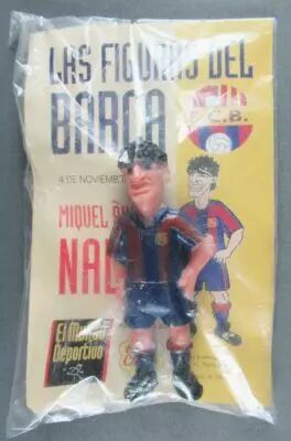 Las Figuras del Bar�a 1995 - Chupa Chups Pvc Figure - Miquel Angel Nadal Mib