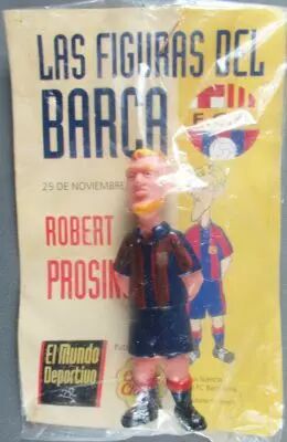 Las Figuras del Bar�a 1995 - Chupa Chups Pvc Figure - Robert Prosinechi Mib