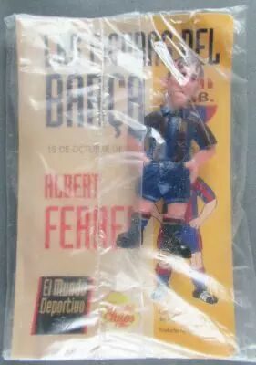 Las Figuras del Bar�a 1995 - Figurine Pvc Chupa Chups - Albert Ferrer Neuf Sachet