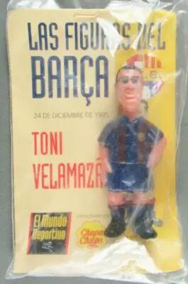 Las Figuras del Bar�a 1995 - Figurine Pvc Chupa Chups - Toni Velamazan Neuf Sachet
