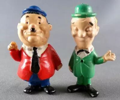 Laurel & Hardy - Figurines Pvc Heimo - Laurel & Hardy