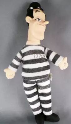 Laurel & Hardy - Play by Play Stuffed Doll 10.5\  - Stan Laurel as Prisoner