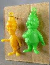 Laurel & Hardy - set of two Monocolor figures