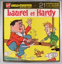 Laurel & Hardy - View-Master 3 Discs Set + Complete Story (GAF) - Mint in Sealed Package