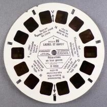 Laurel and Hardy - 3 x View-Master Discs Set Loose Ref. D 105-F