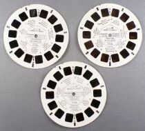 Laurel et Hardy - 3 Disques View-Master 3D sans Pochette R&eacute;f. D 105-F