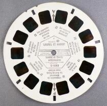 Laurel et Hardy - 3 Disques View-Master 3D sans Pochette R&eacute;f. D 105-F