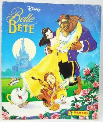 Le Belle et la B�te - Album Collecteur de vignettes Panini 1992