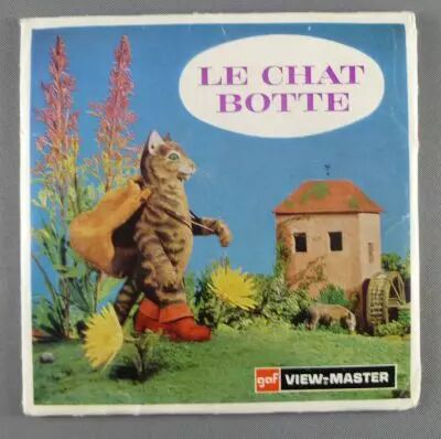 Le Chat Bott� - Pochette de 3 View Master 3-D