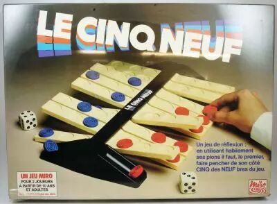 Le Cinq Neuf - Jeu de soci�t� - Miro-Meccano 1980