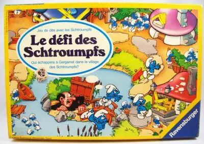 Le d�fi des Schtroumpfs - Jeu de soci�t� Ravensburger 01