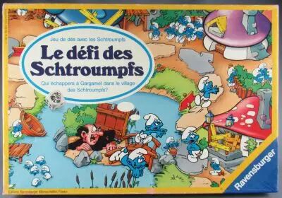 Le d�fi des Schtroumpfs - Jeu de soci�t� Ravensburger Complet
