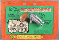 Le Derringer - Marx Toys Miniature Métal Amorce - Neuf sur Carte