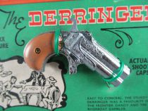 Le Derringer - Marx Toys Miniature Métal Amorce - Neuf sur Carte