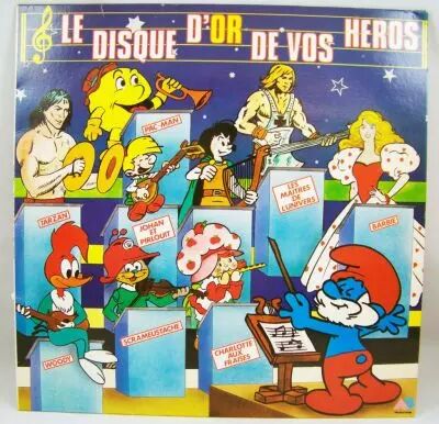 Le Disque d\'Or de vos H�ros - Disque 33T - AB Prod. 1984