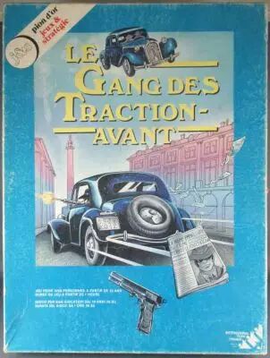 Le Gang des Traction-Avant - Board Game - International Team France G-223 1985