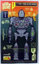 Le Géant de Fer - Super7 - Figurine 28cm Super Cyborg - Iron Giant & Hogarth Hughes